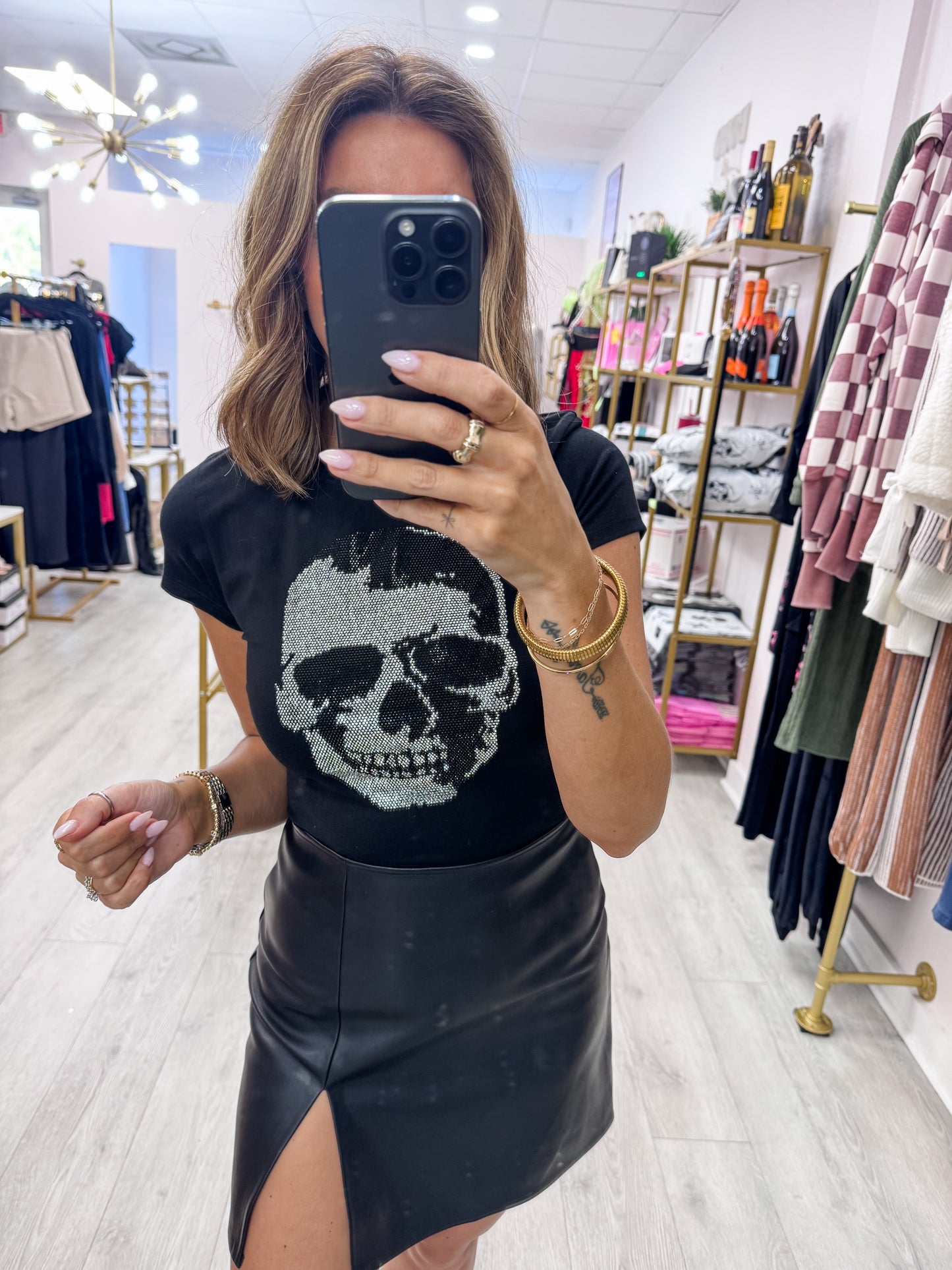 Skull Baby Tee