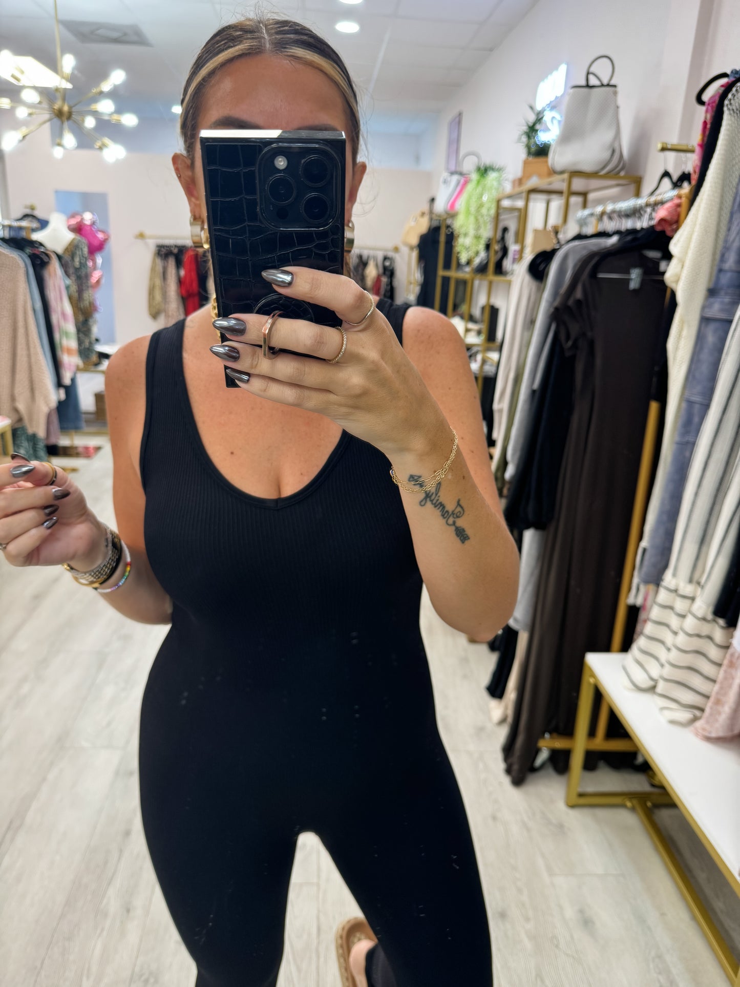The Ribbed Seamless Catsuit
