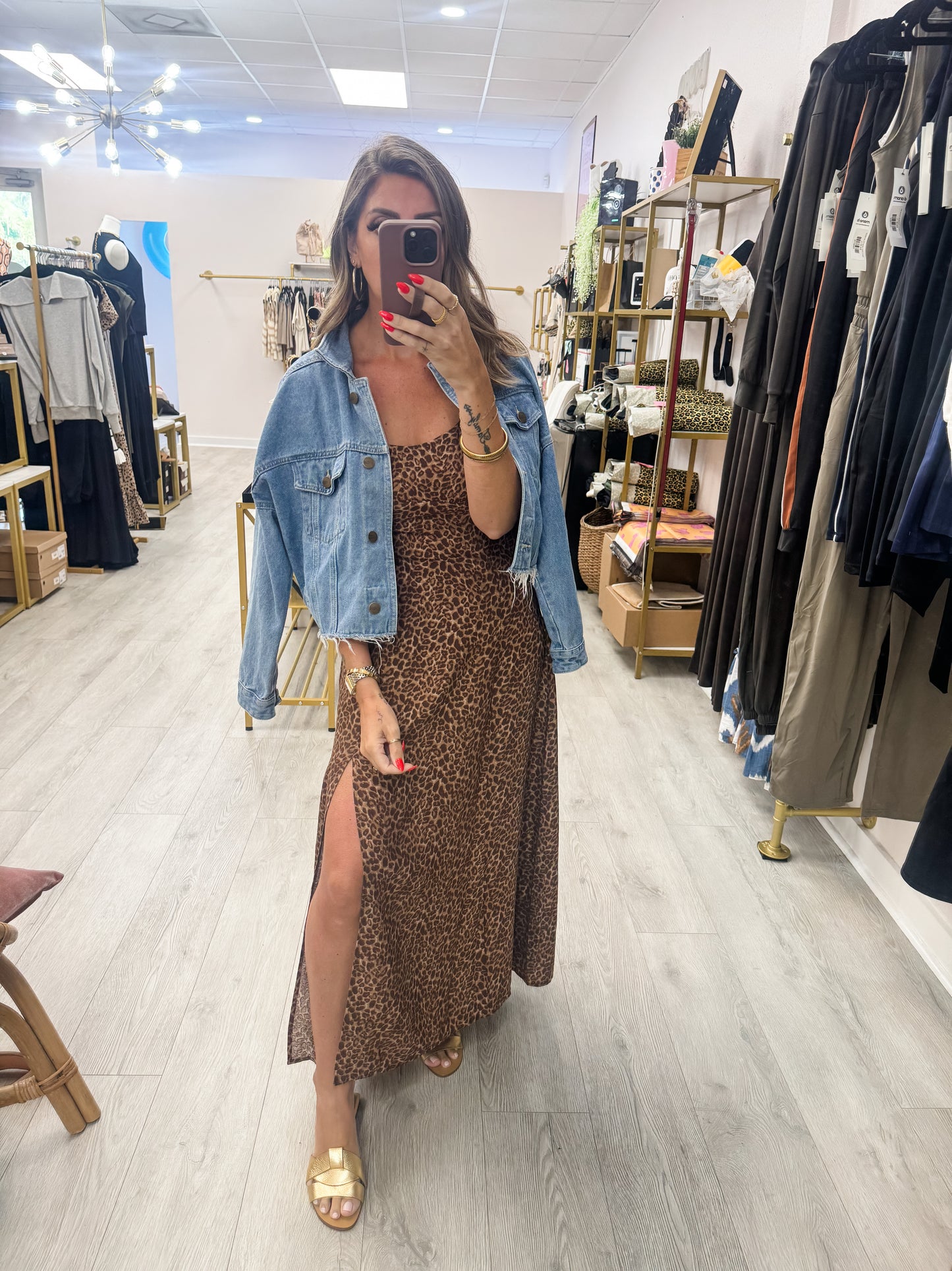 Wild Baby Empire Waist Midi Dress