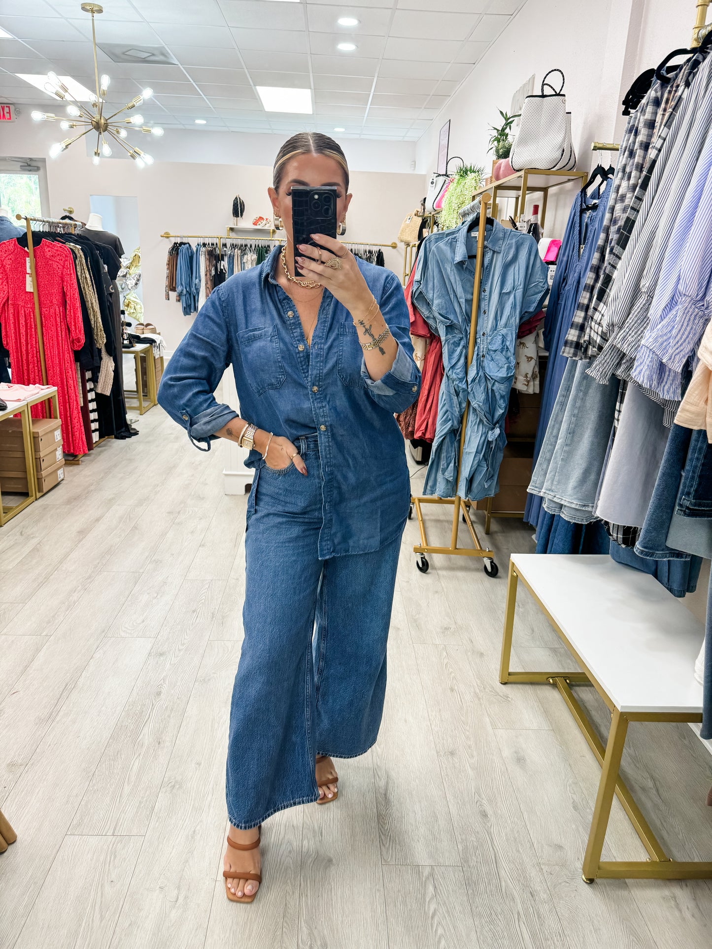 Denim Tencel Shirt