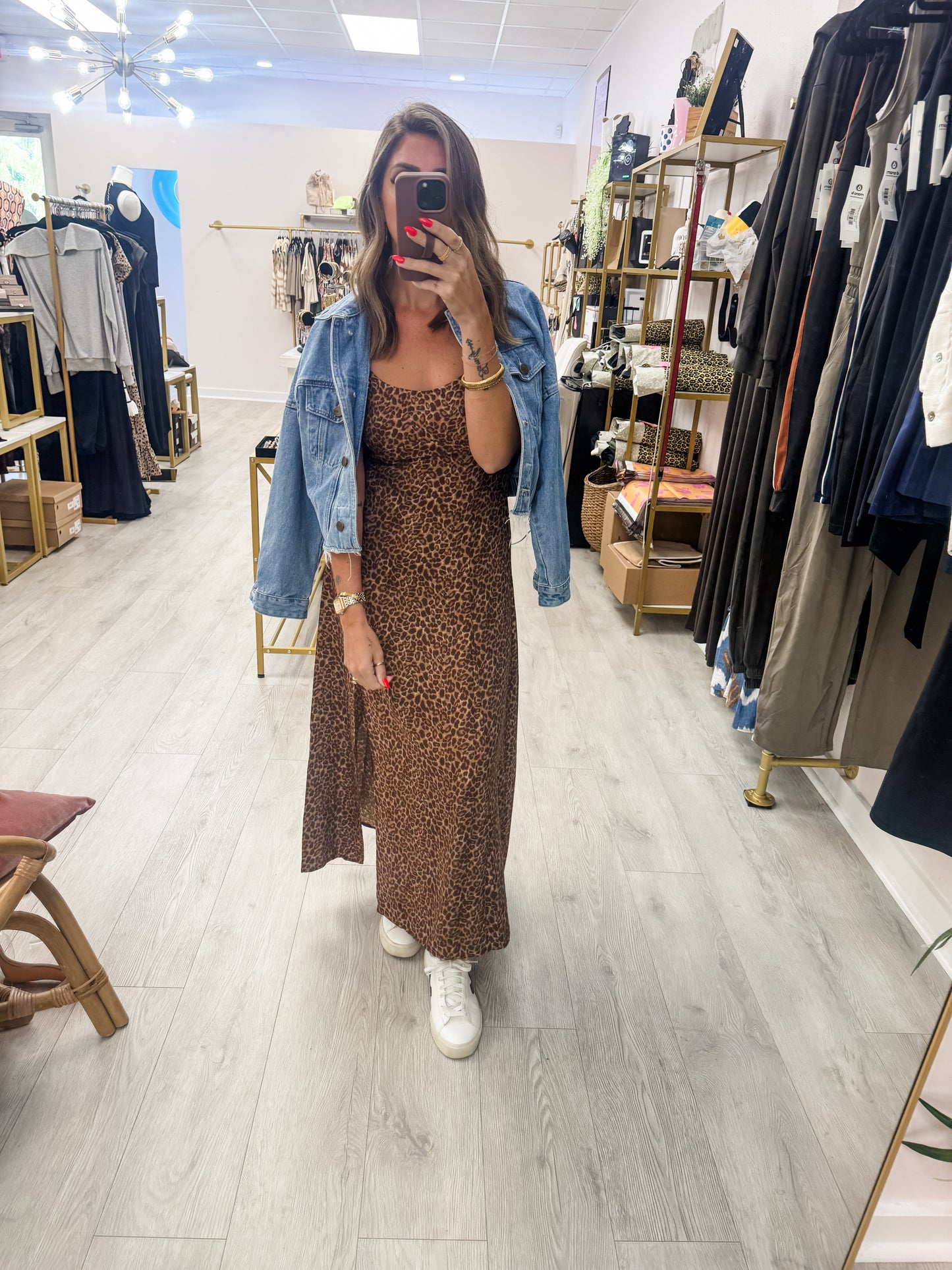 Wild Baby Empire Waist Midi Dress