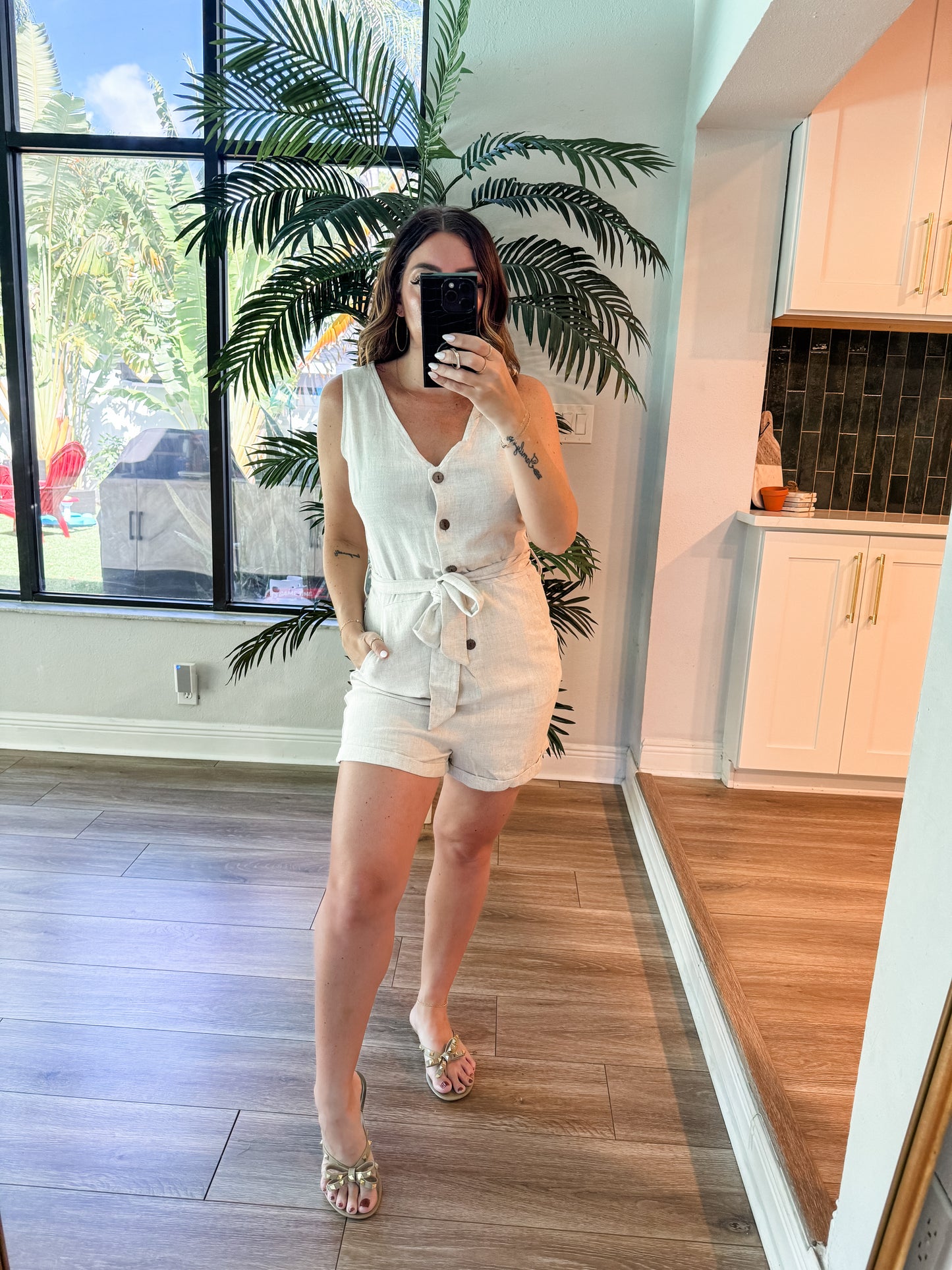 The Take Me On Vacation Romper