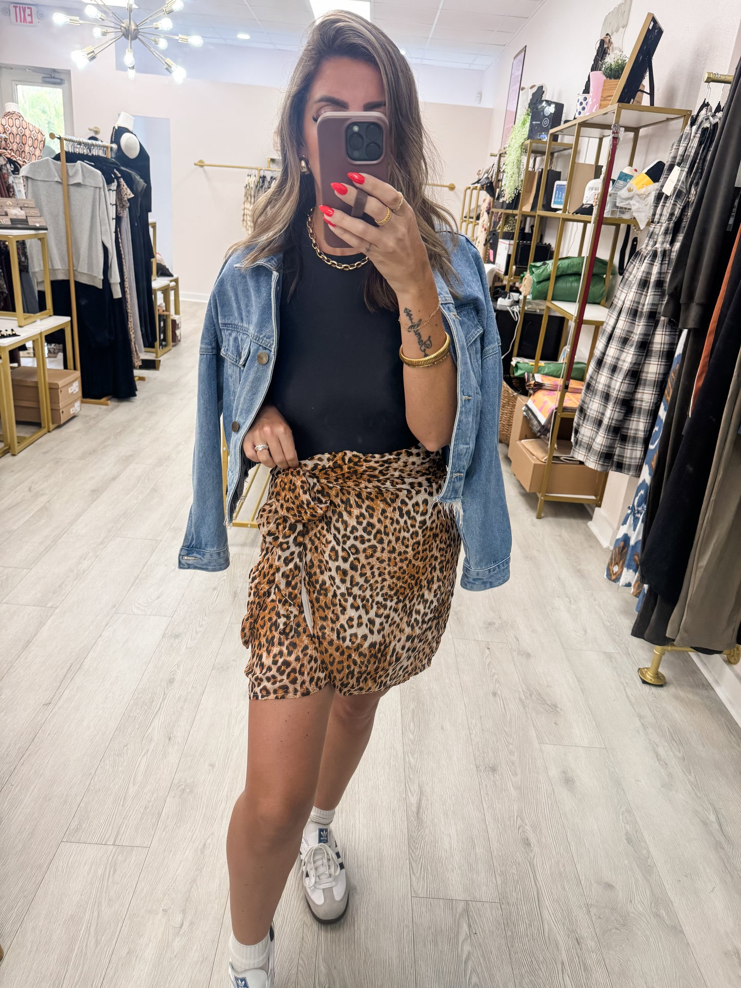 Golden Tulip Wrap Skirt