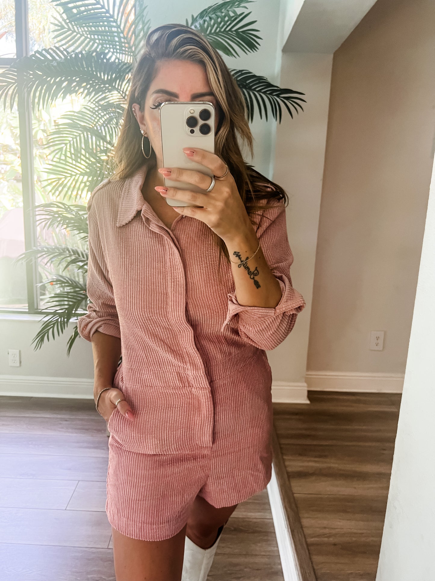 The Jake Corduroy Romper