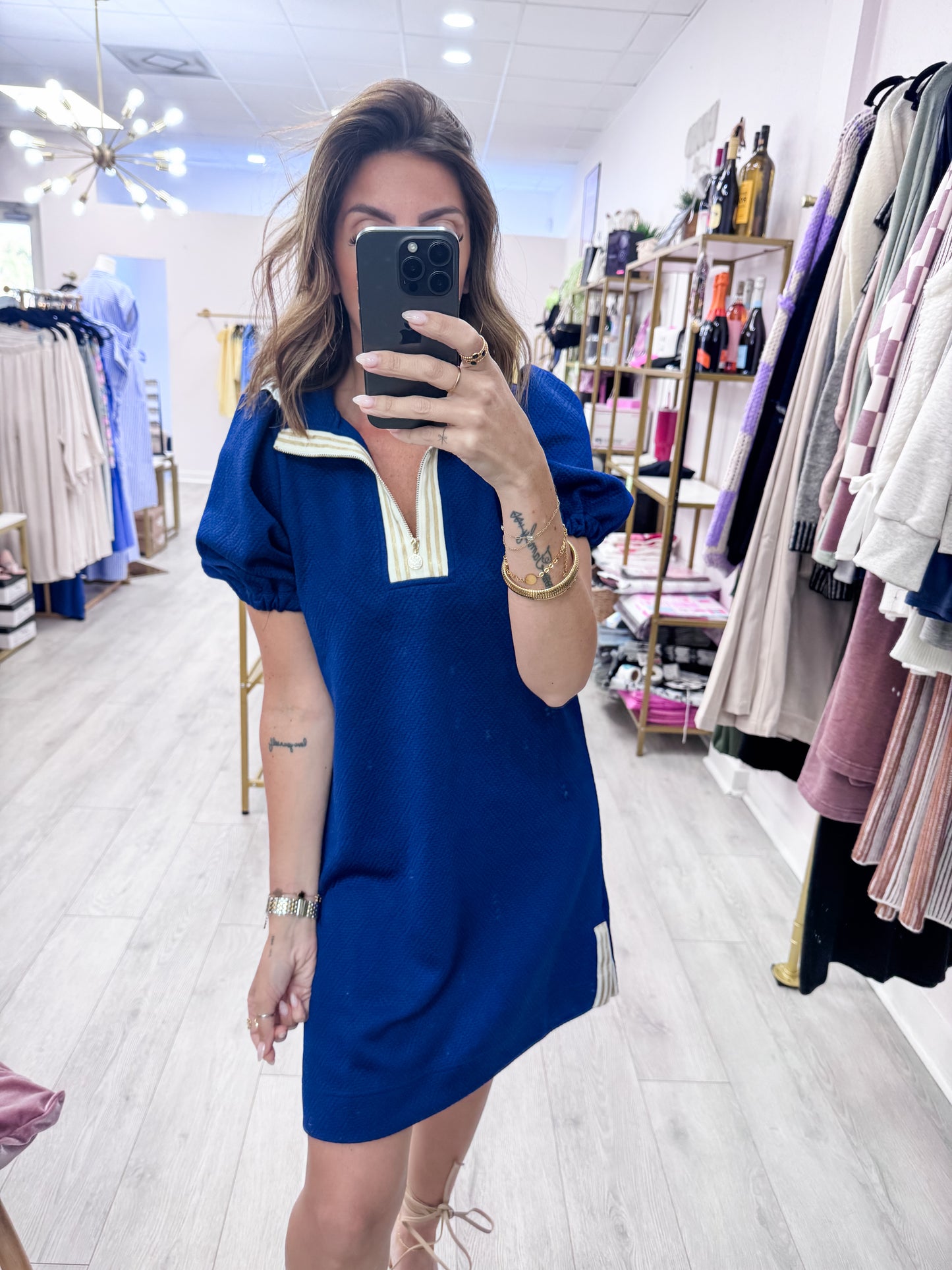 Navy Andi Dress