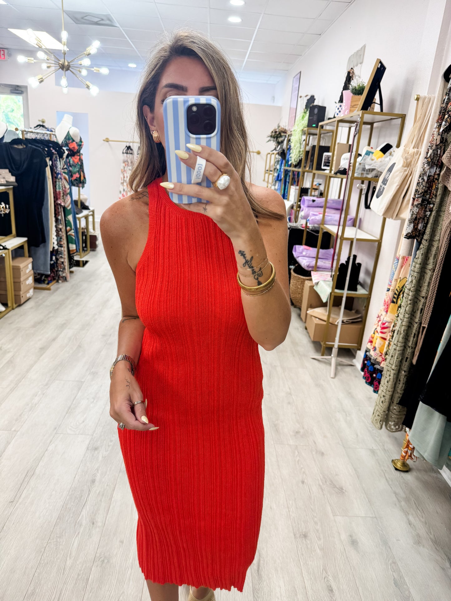 Red Bodycon Dress