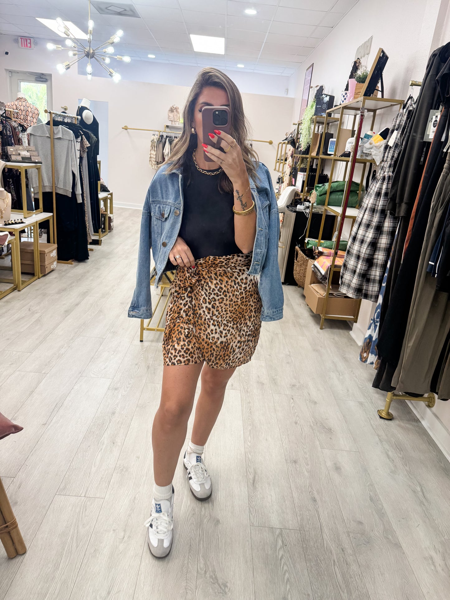 Golden Tulip Wrap Skirt