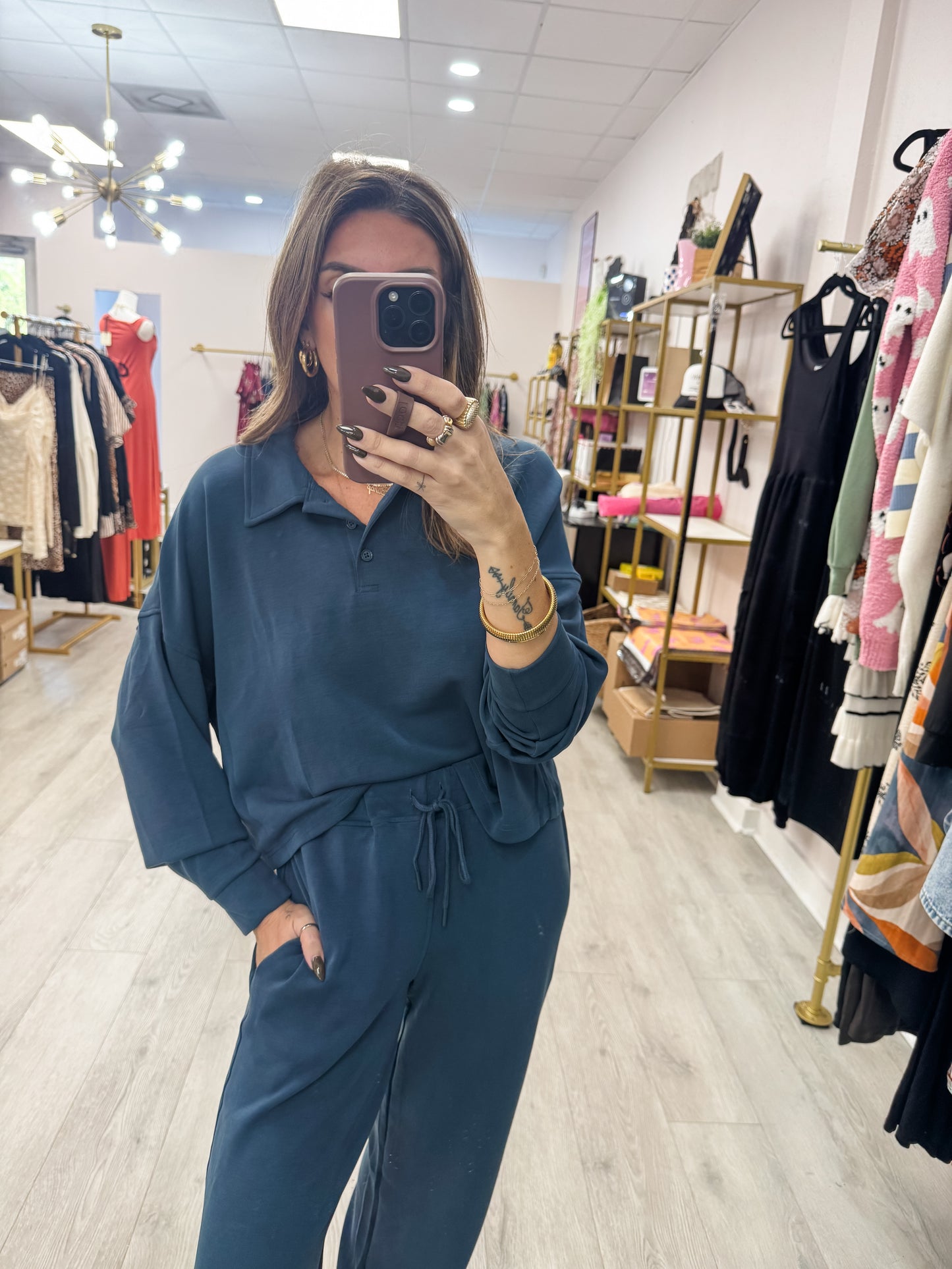 Navy Laguna Luxe Set