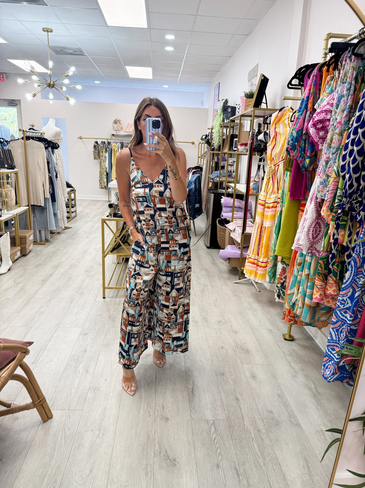 Perfect Day Tie Back Jumpsuit