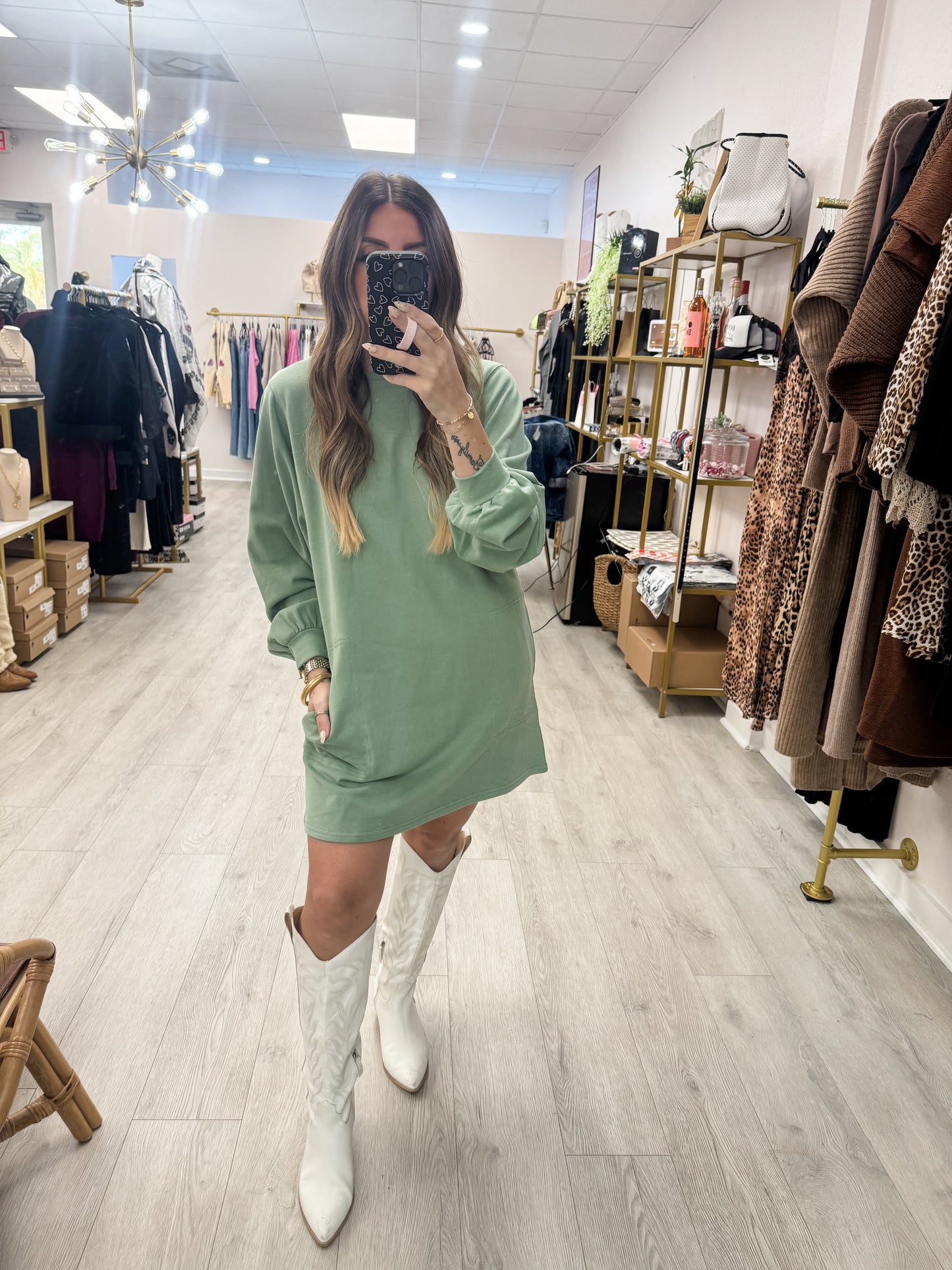French Terry Dress