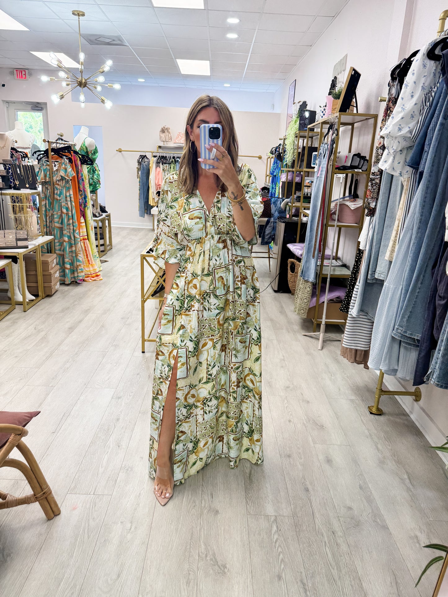 Garden Glam Sundress