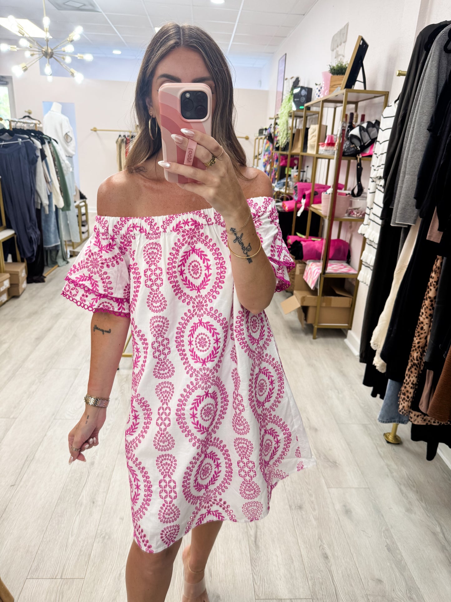 Eyelet Dress
