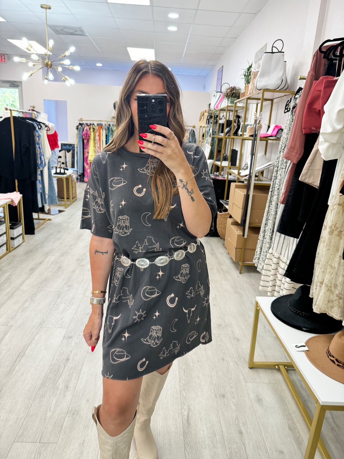 U- Western Nights Dress