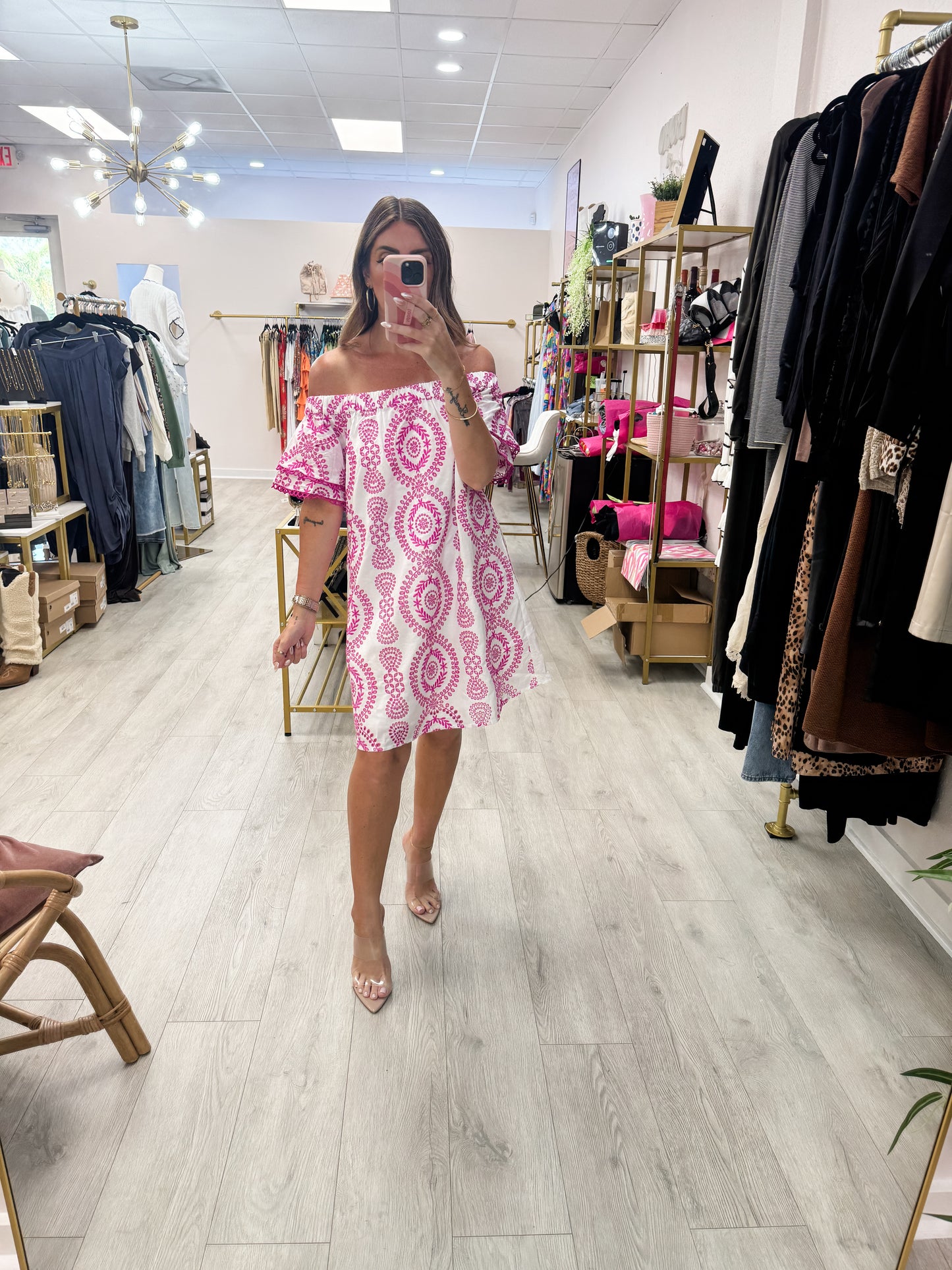 Eyelet Dress