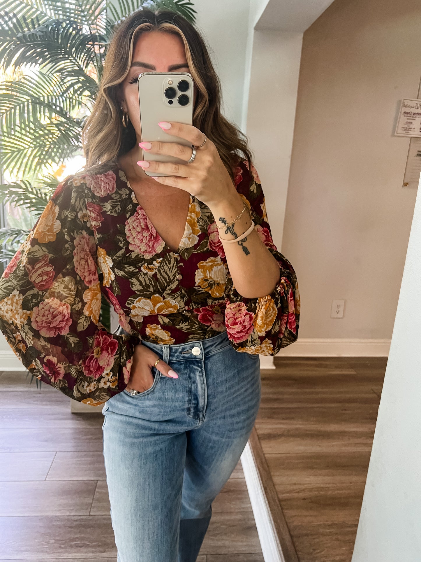 The Otto Floral Top