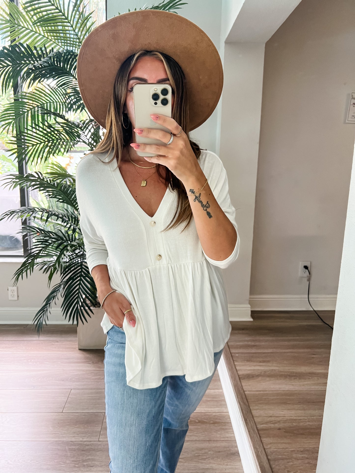 The Lucy Babydoll Top