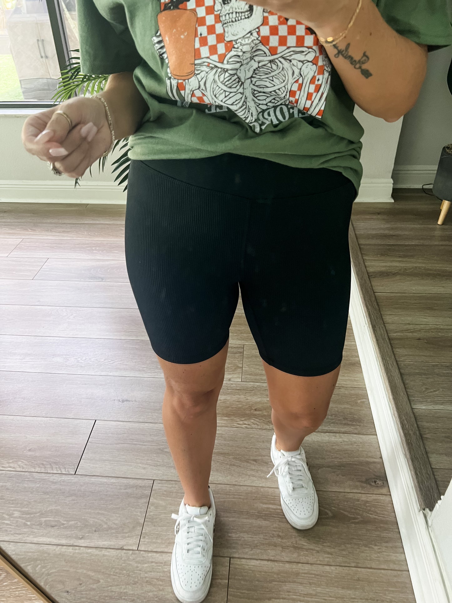 The Ribbed Bike Shorts