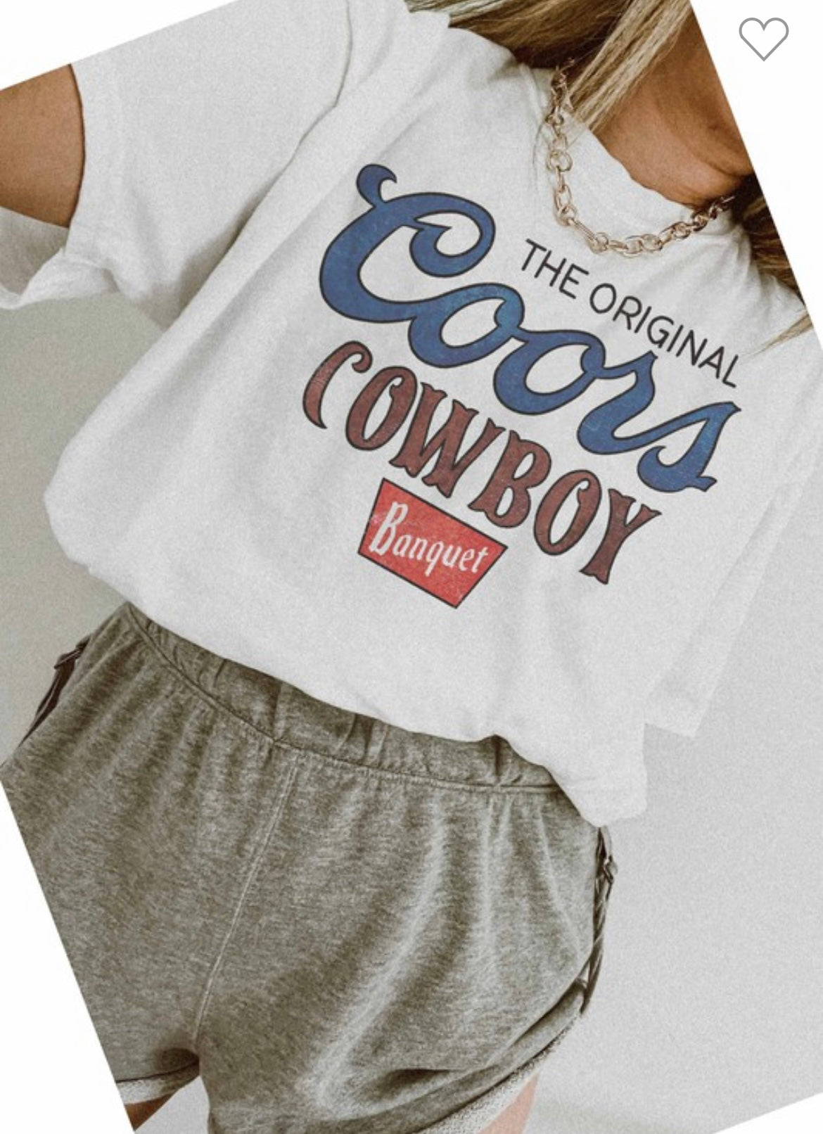 The Original Coors Cowboy Graphic Tee