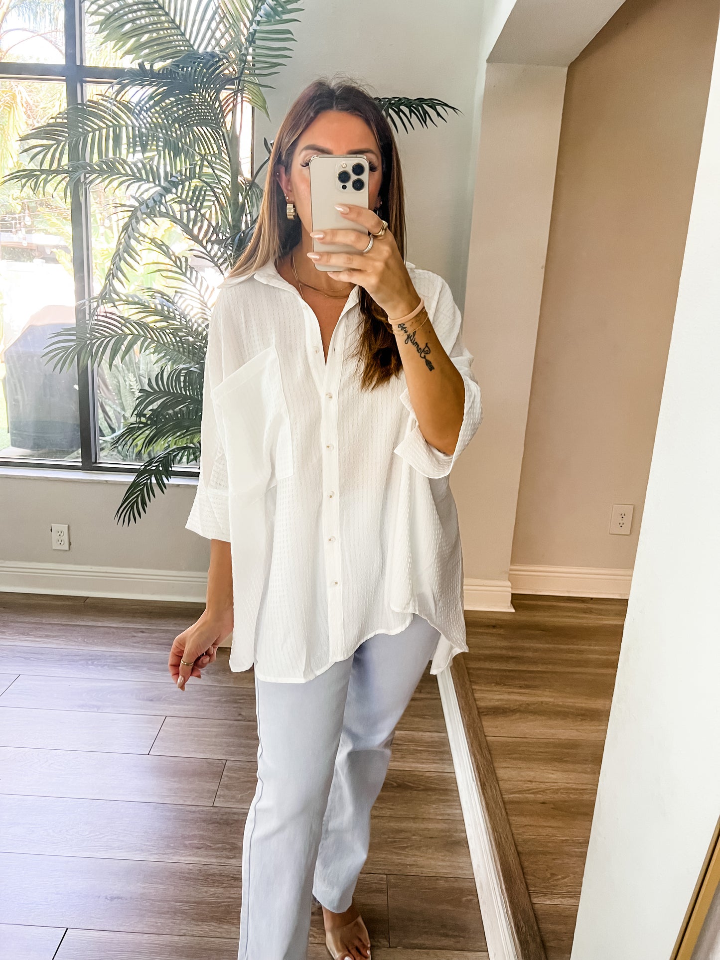 The Relaxed Fit White Shirt