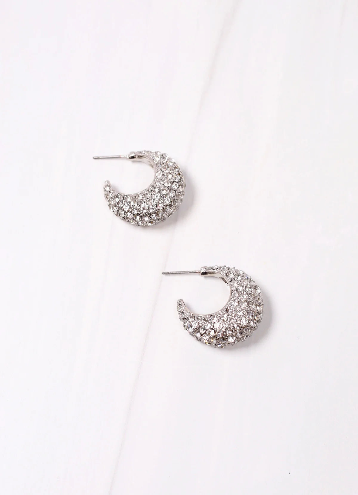 The Mossleigh CZ Hoop Earring