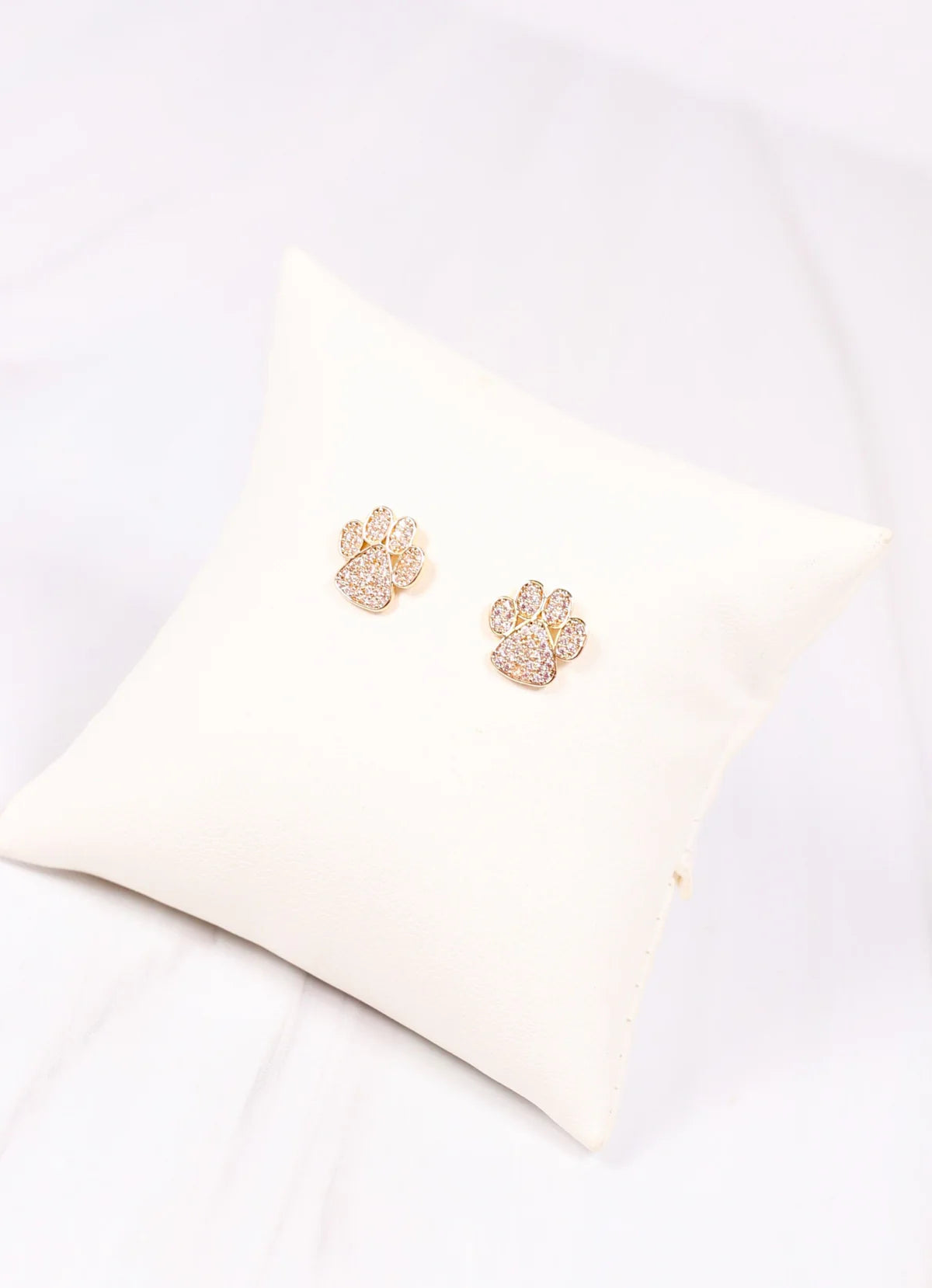 The Paw Print Stud Earring