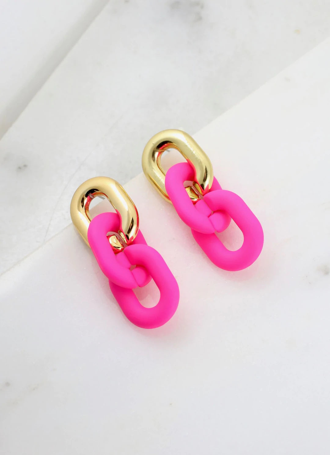 Wallace Link Drop Earrings