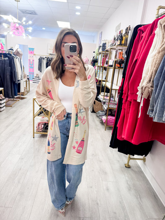 Holiday Cheers Celebration Cardigan