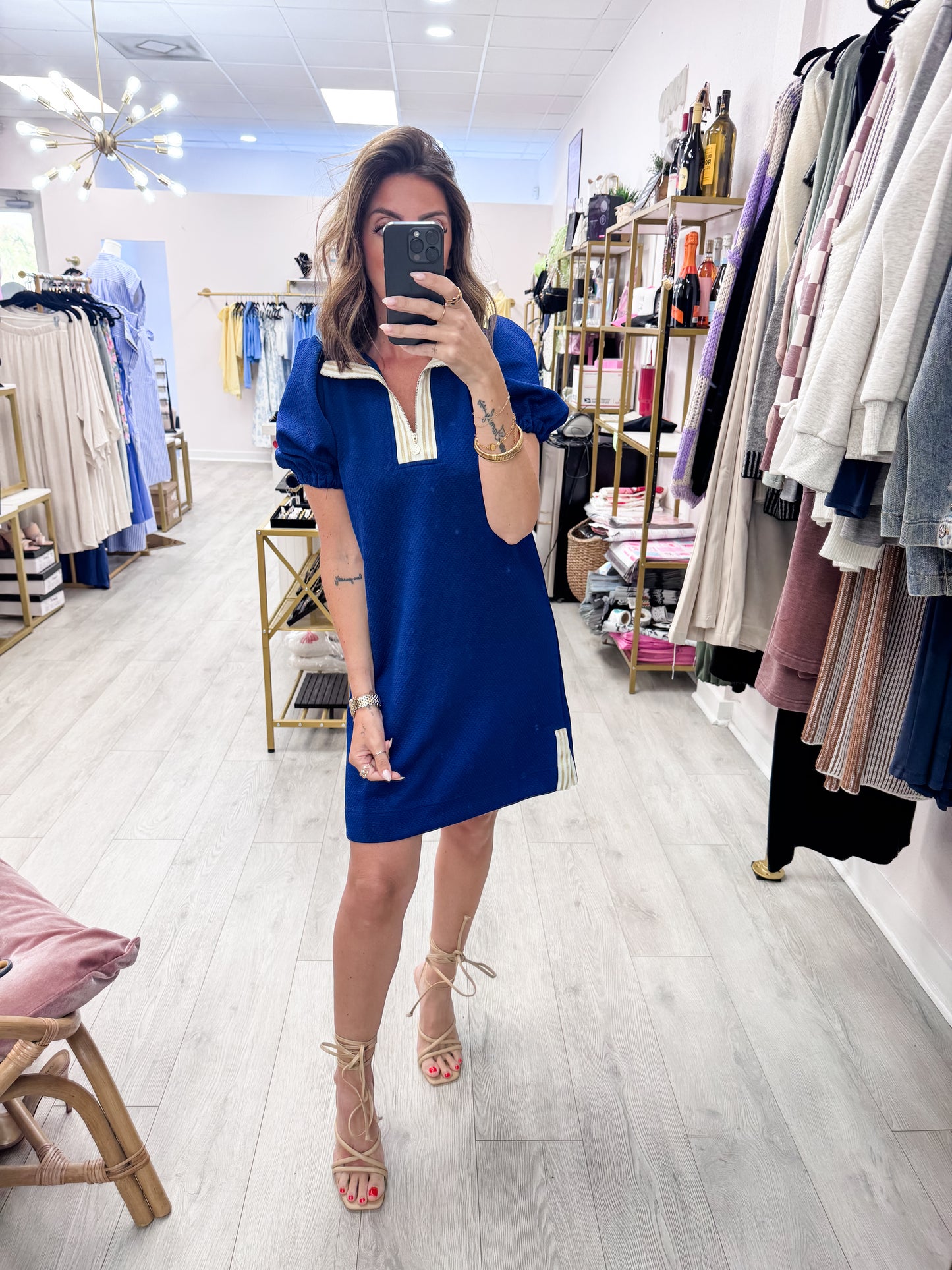 Navy Andi Dress