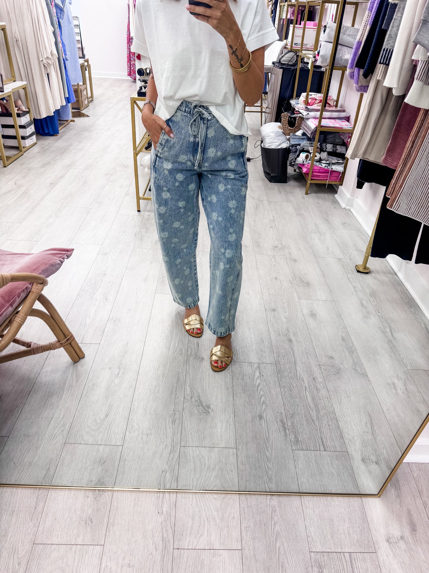 Dandelion Barrel Denim