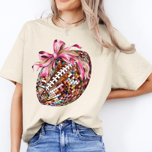 Disco Football Tee