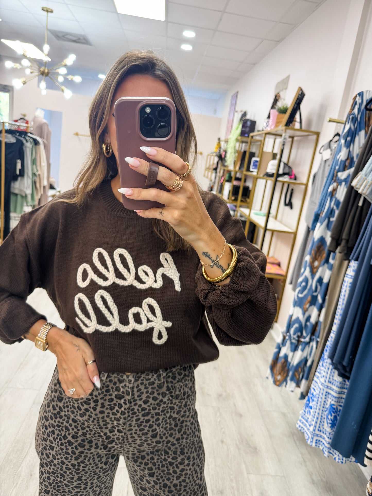 Hello Fall Sweater
