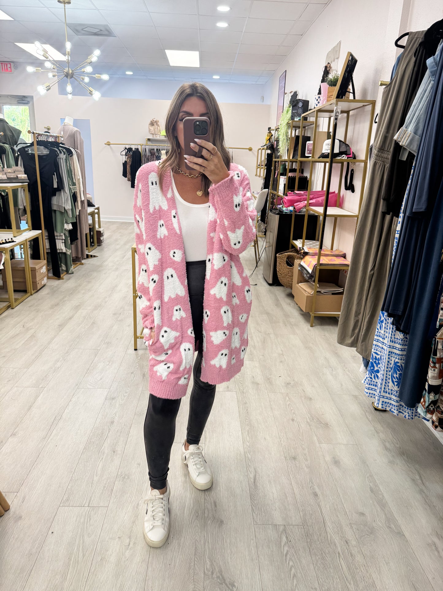 Pink Ghost Cardigan
