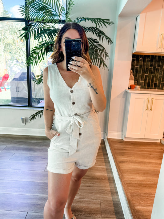 The Take Me On Vacation Romper