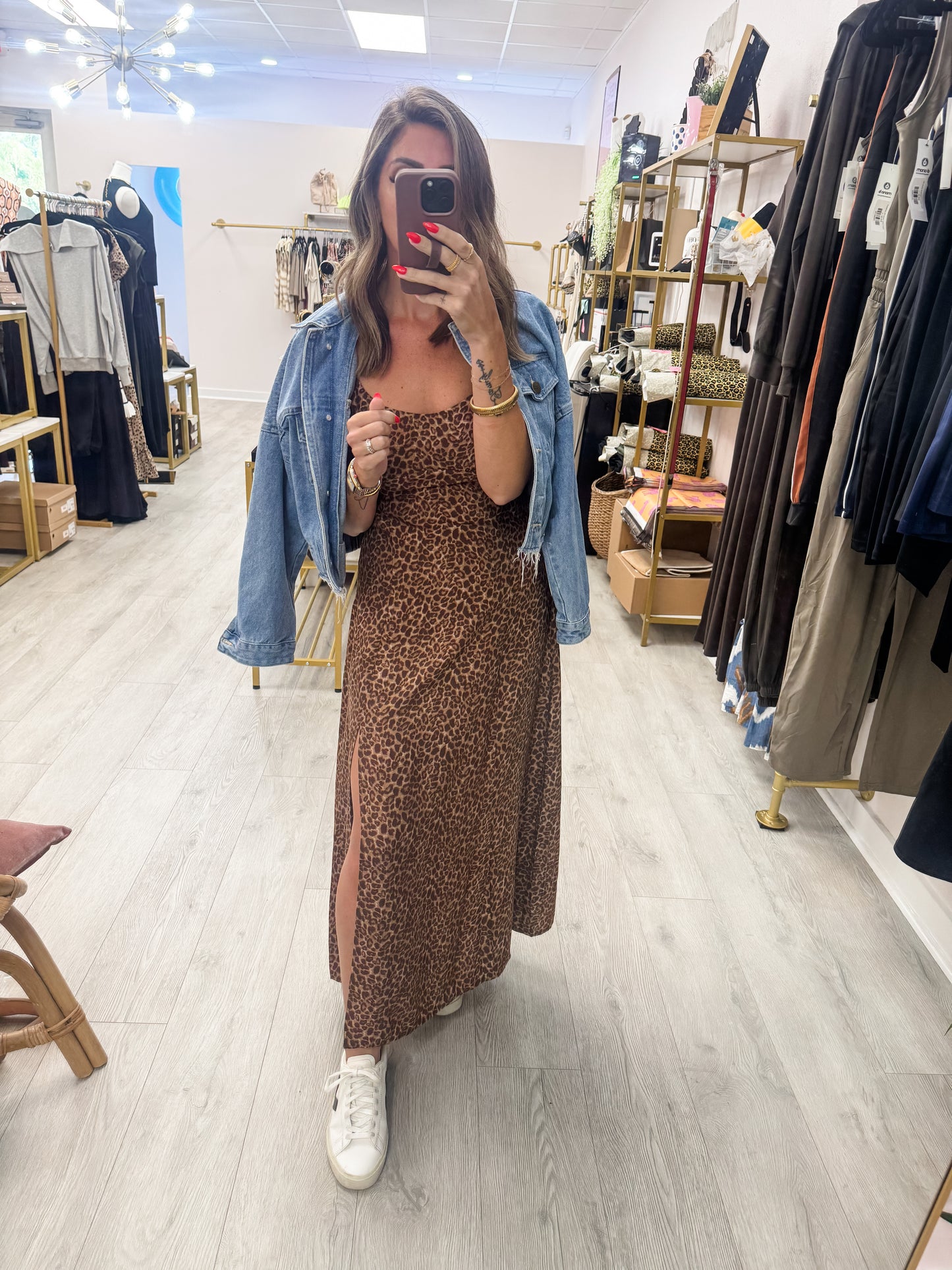 Wild Baby Empire Waist Midi Dress