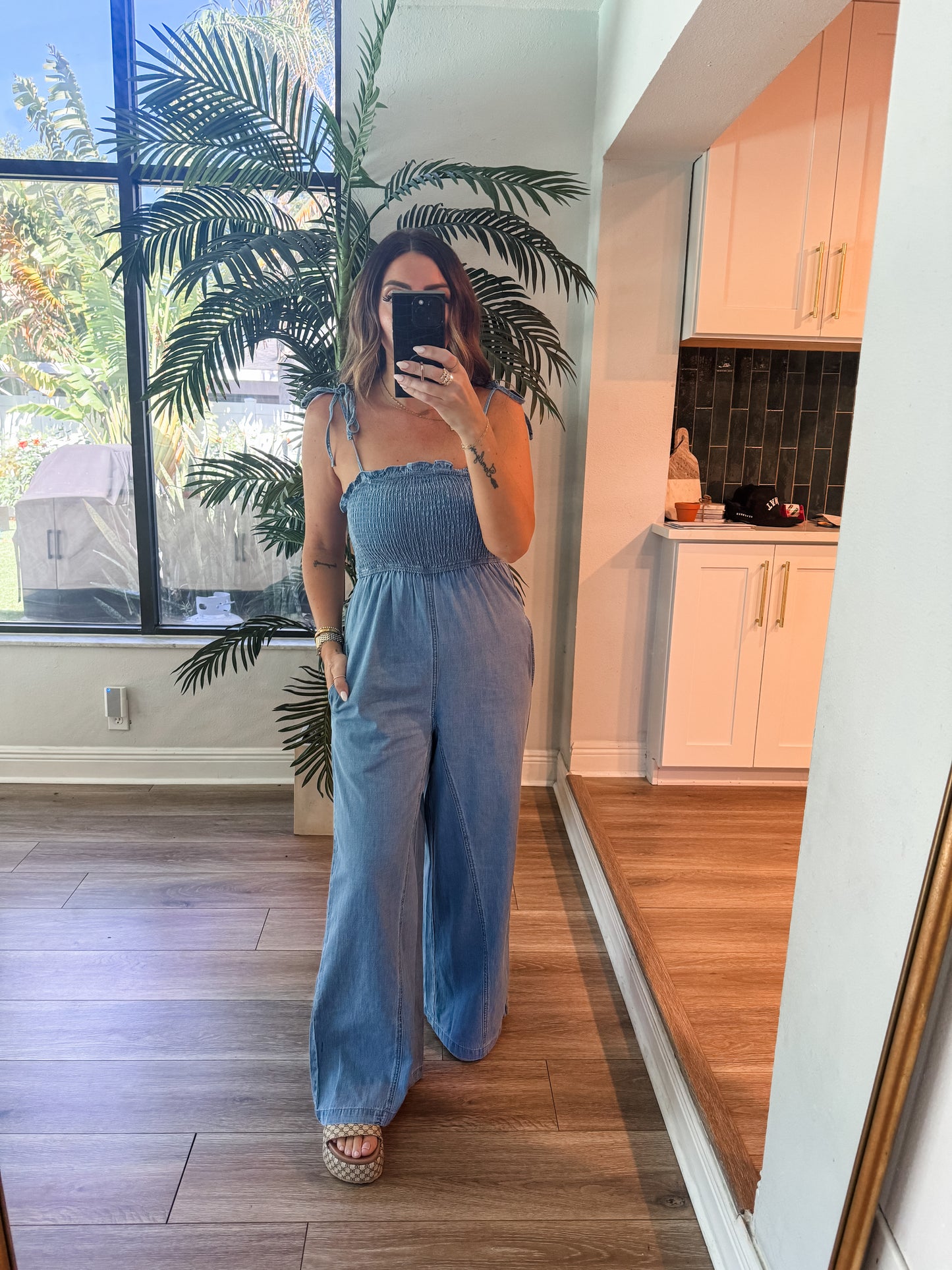 The Chambray Jumpsuit
