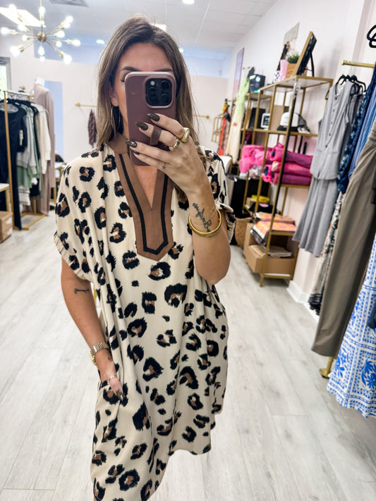 Leopard Pattern Dress