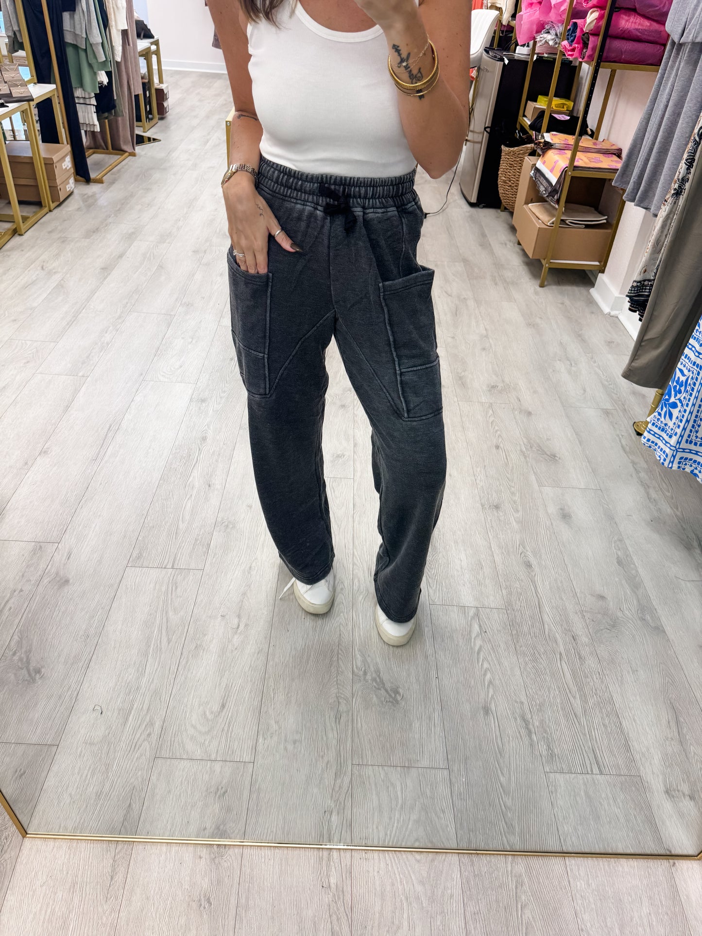 Black Lived in Lounge Pants