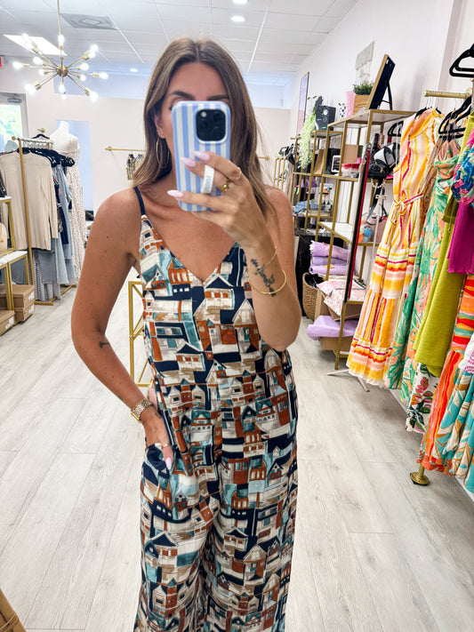 Perfect Day Tie Back Jumpsuit