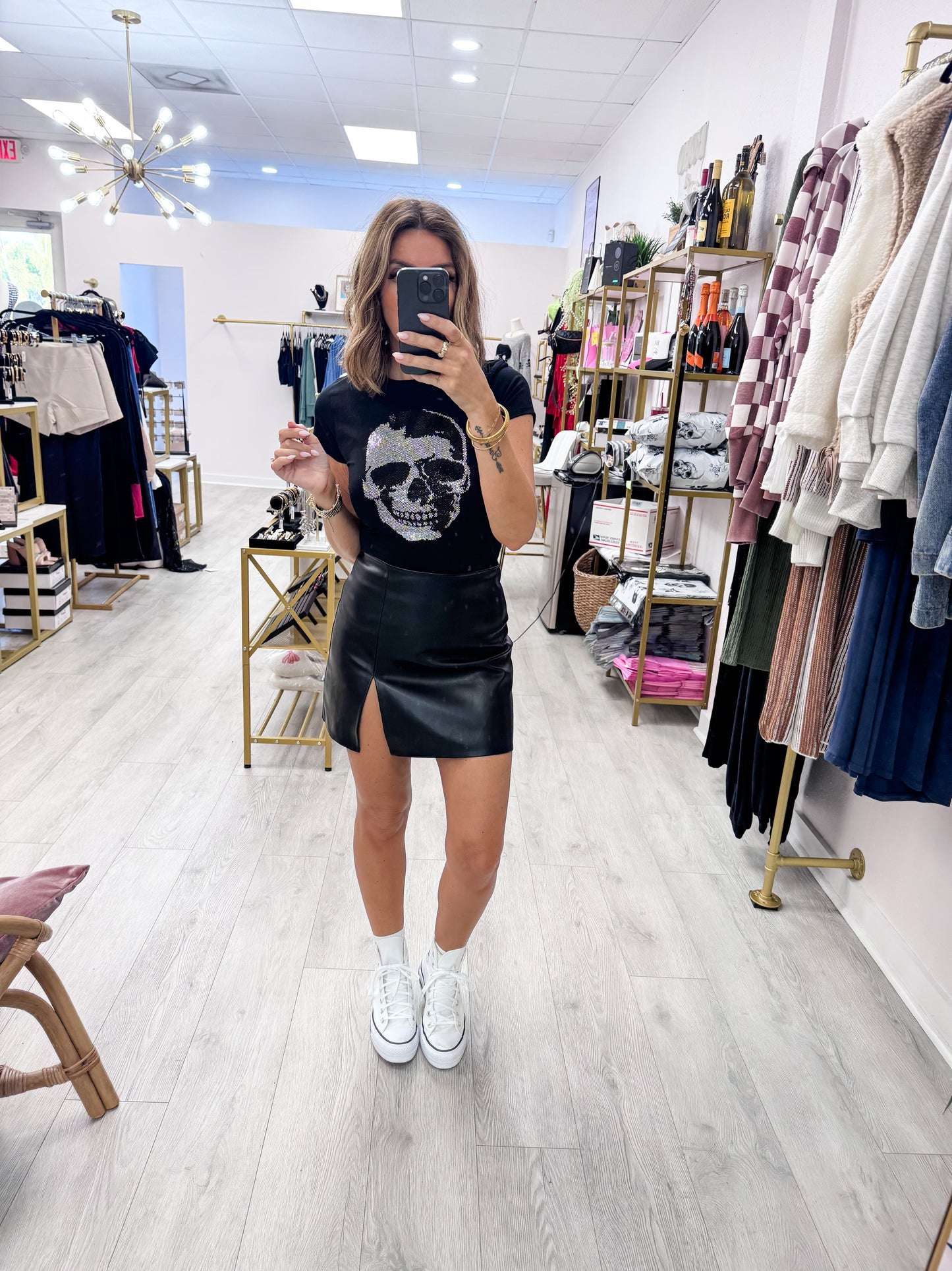 Skull Baby Tee