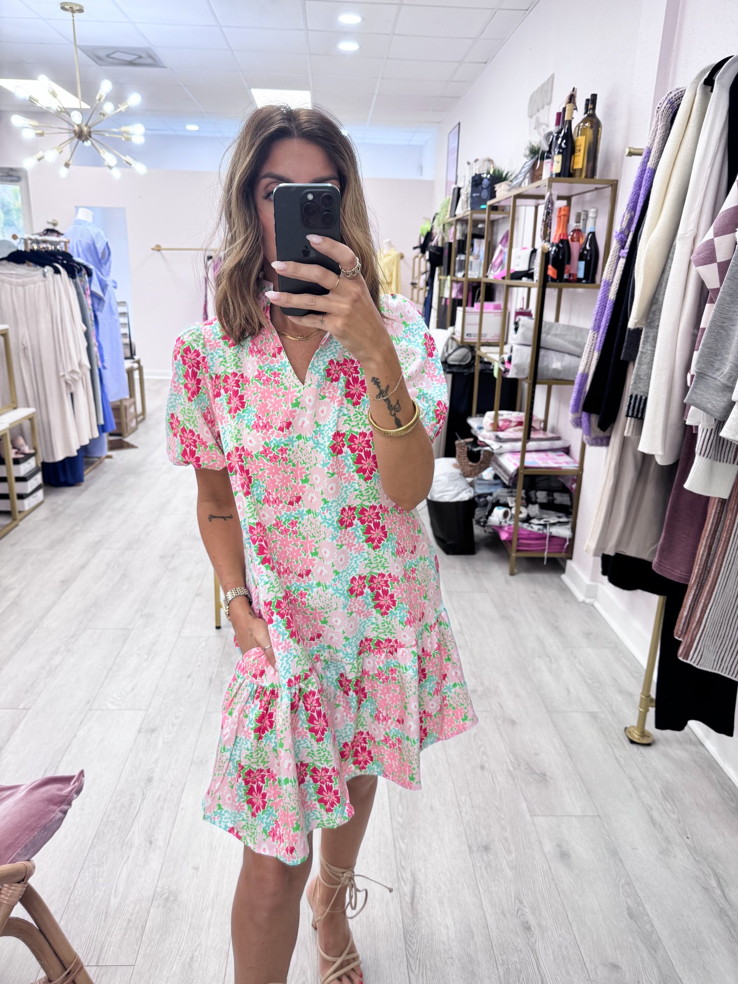 Nancy Petal Perfect Pink Dress