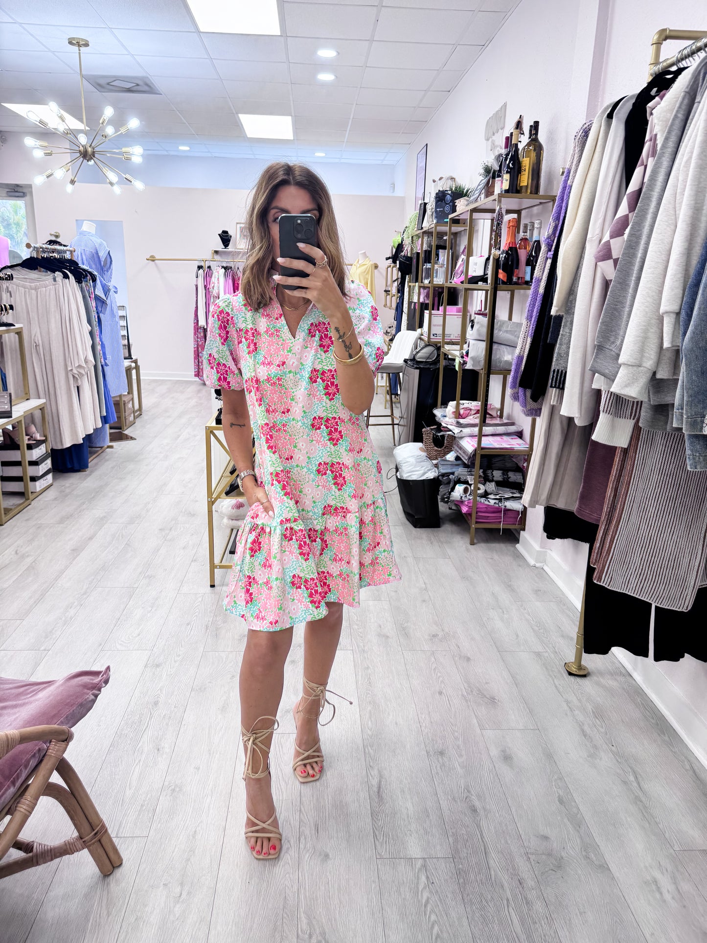 Nancy Petal Perfect Pink Dress