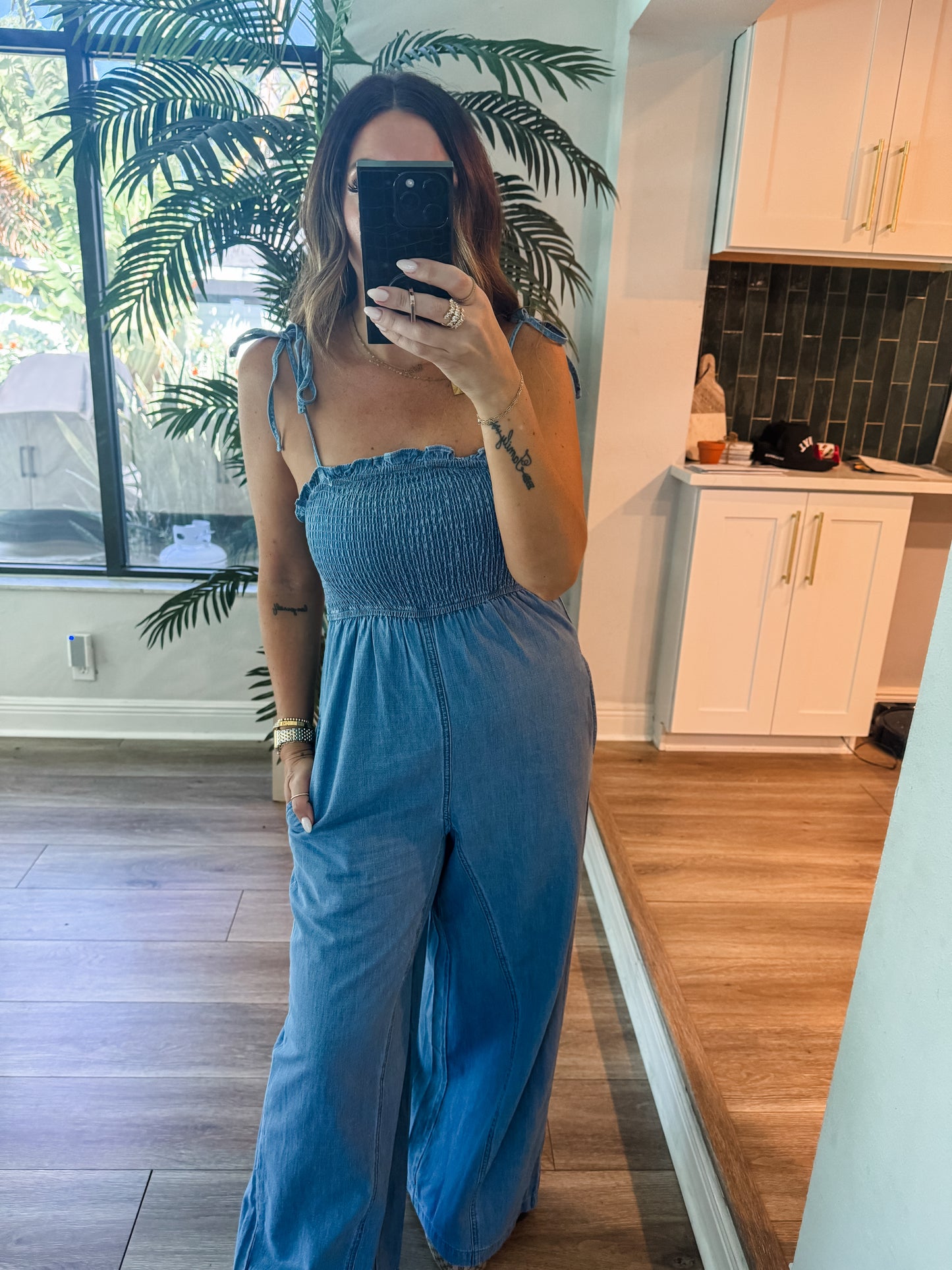 The Chambray Jumpsuit