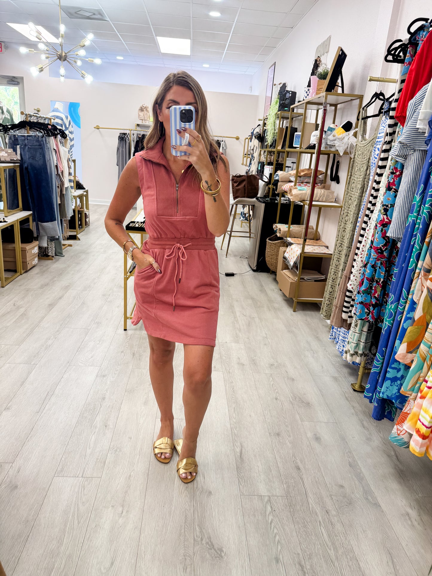 Slate Rose Comfy Dress