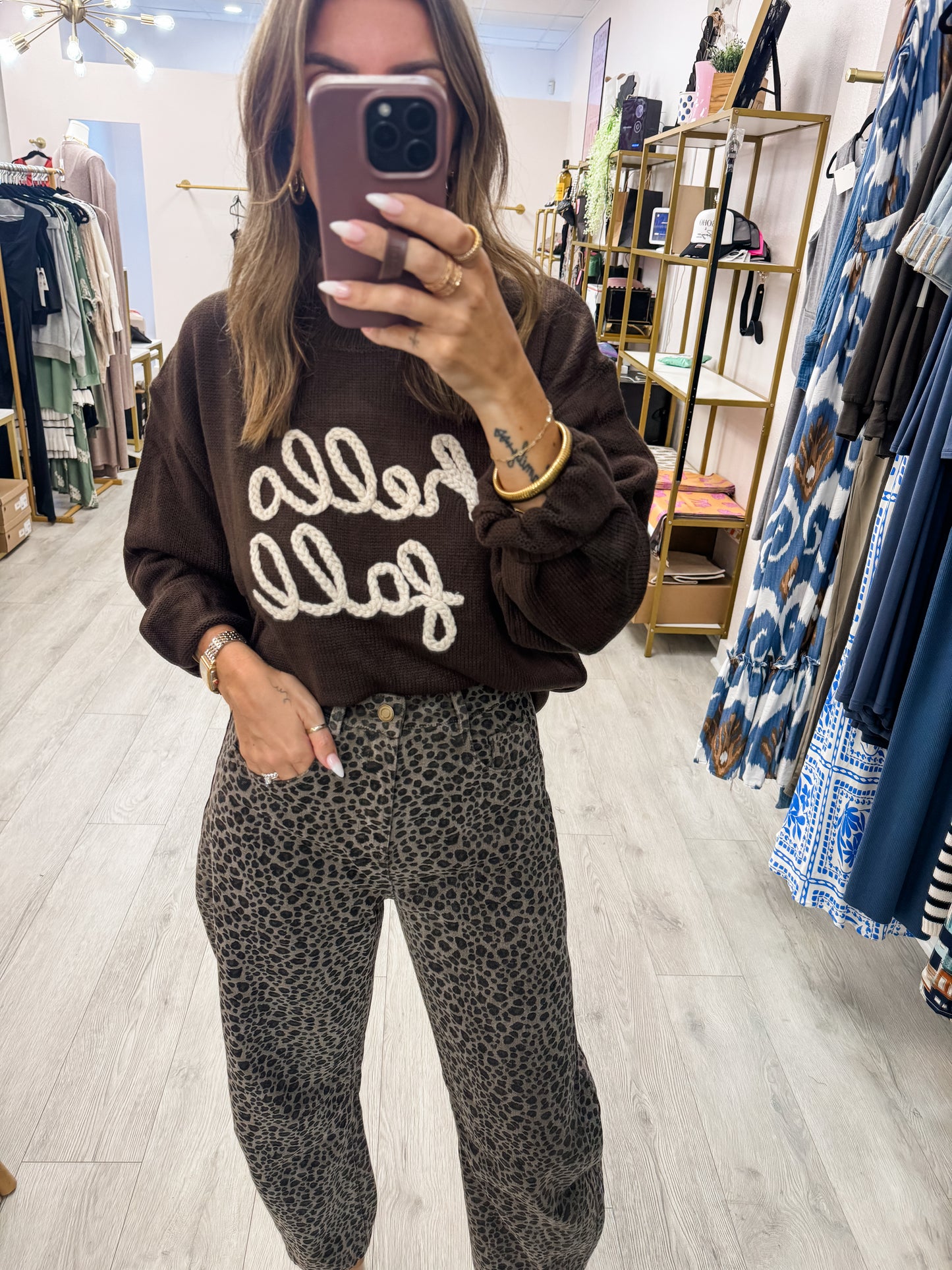 Hello Fall Sweater