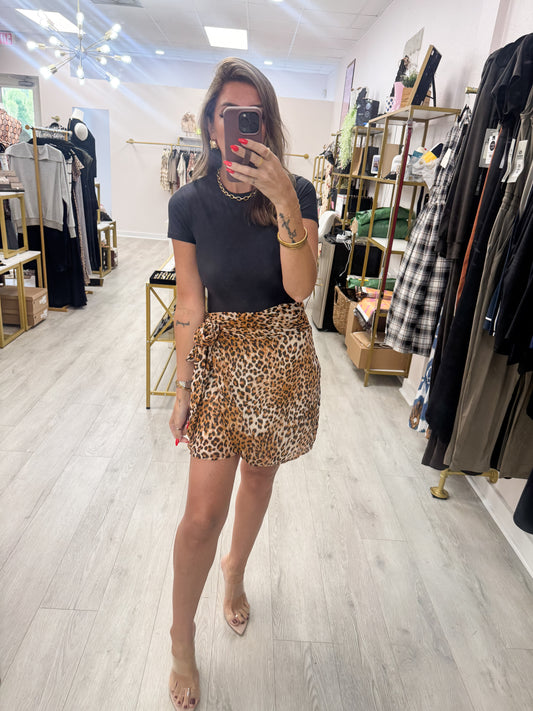 Golden Tulip Wrap Skirt