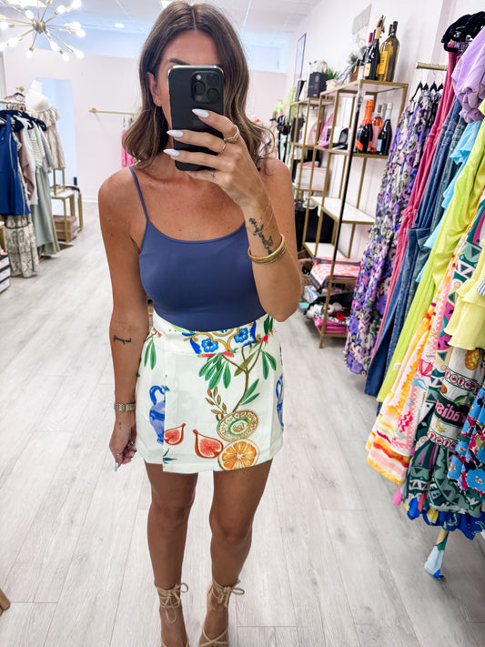 Crown Blue Camisole