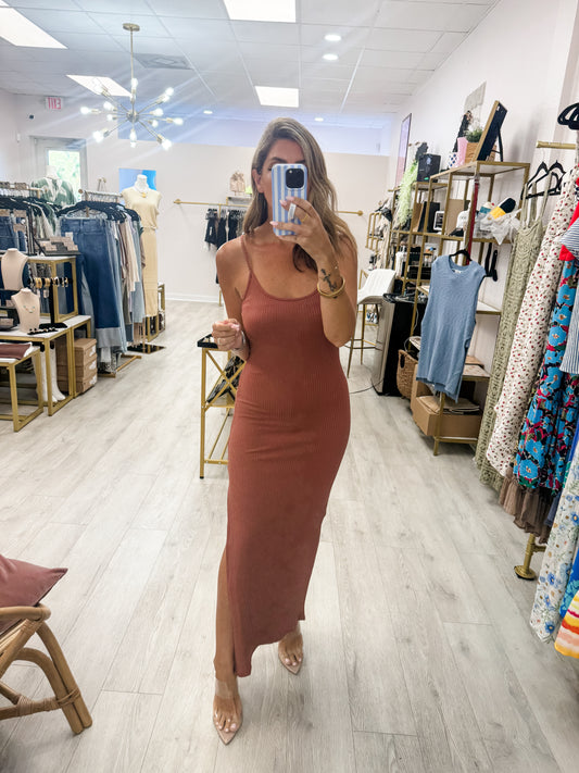 Antique Rose Bodycon Dress