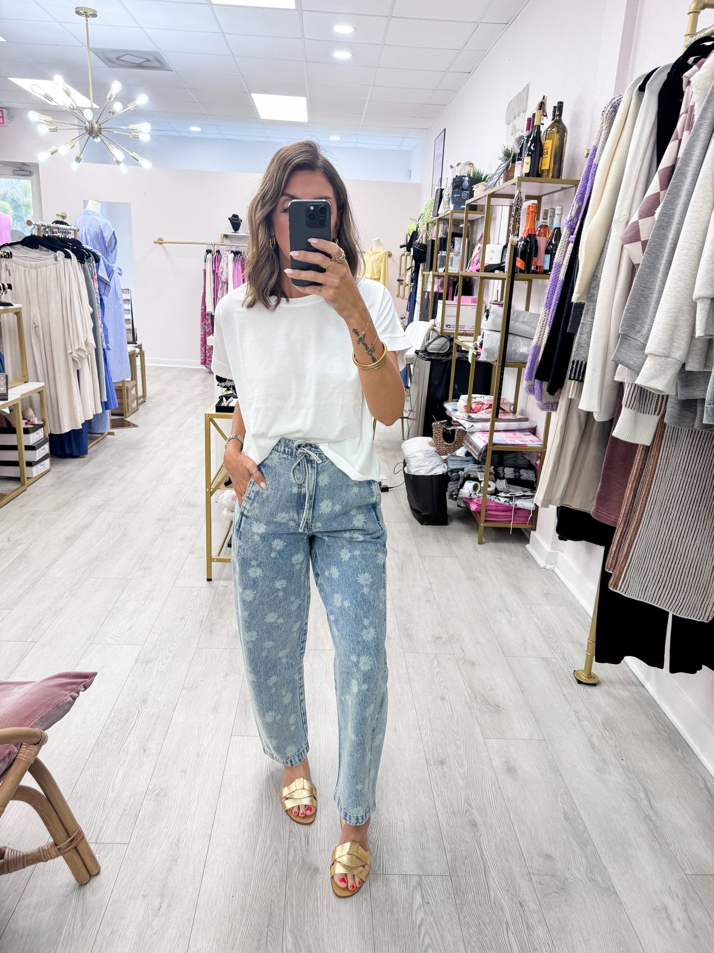 Dandelion Barrel Denim