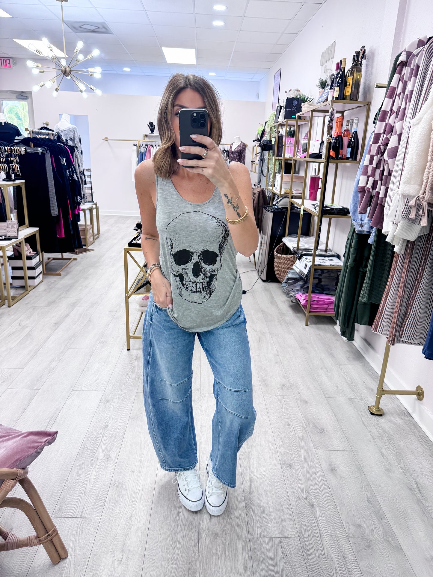 Skull Tank Top