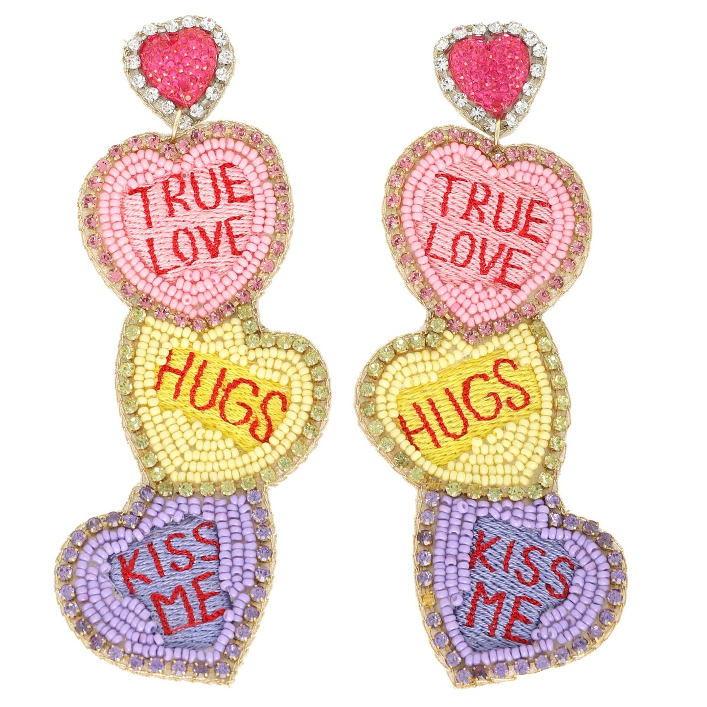 Conversation Heart Earrings